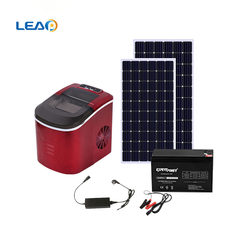 Enfriador de aire alimentado por CC para hacer hielo solar